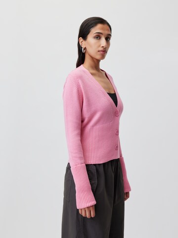 LeGer by Lena Gercke Knit cardigan 'Emmy' in Pink