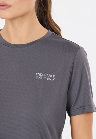 ENDURANCE Fahrradshirt 'Yorgos' in Grau