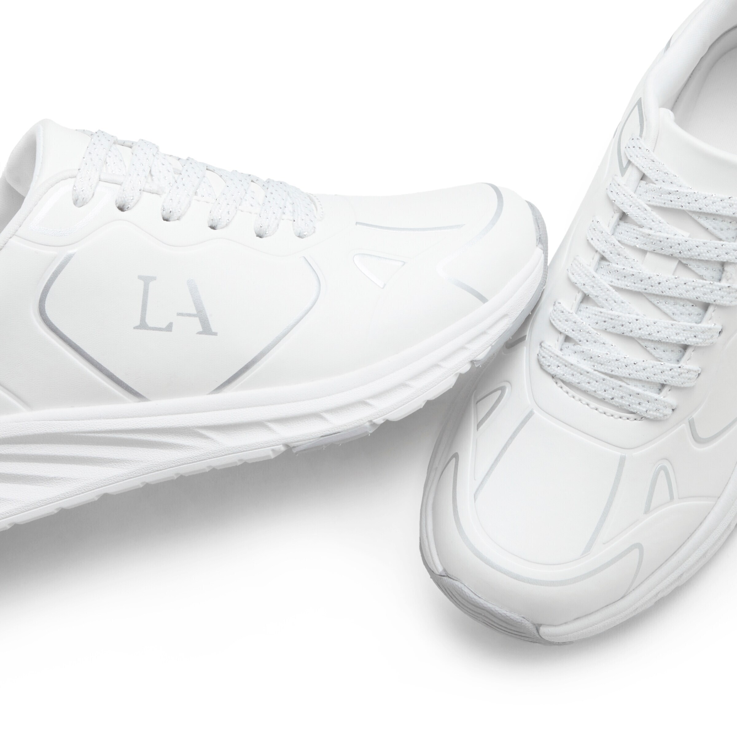 Baskets basses LASCANA en blanc