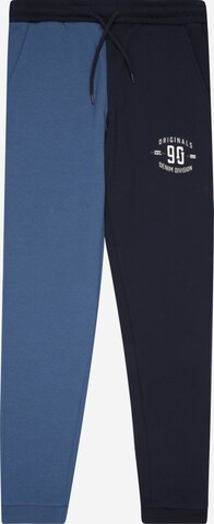 Effilé Pantalon 'Division' Jack & Jones Junior en bleu : devant