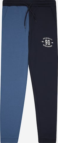 Jack & Jones Junior - Tapered Pantalón 'Division' en azul: frente