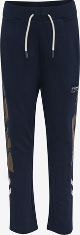 Hummel Regular Pants 'Zion' in Blue: front