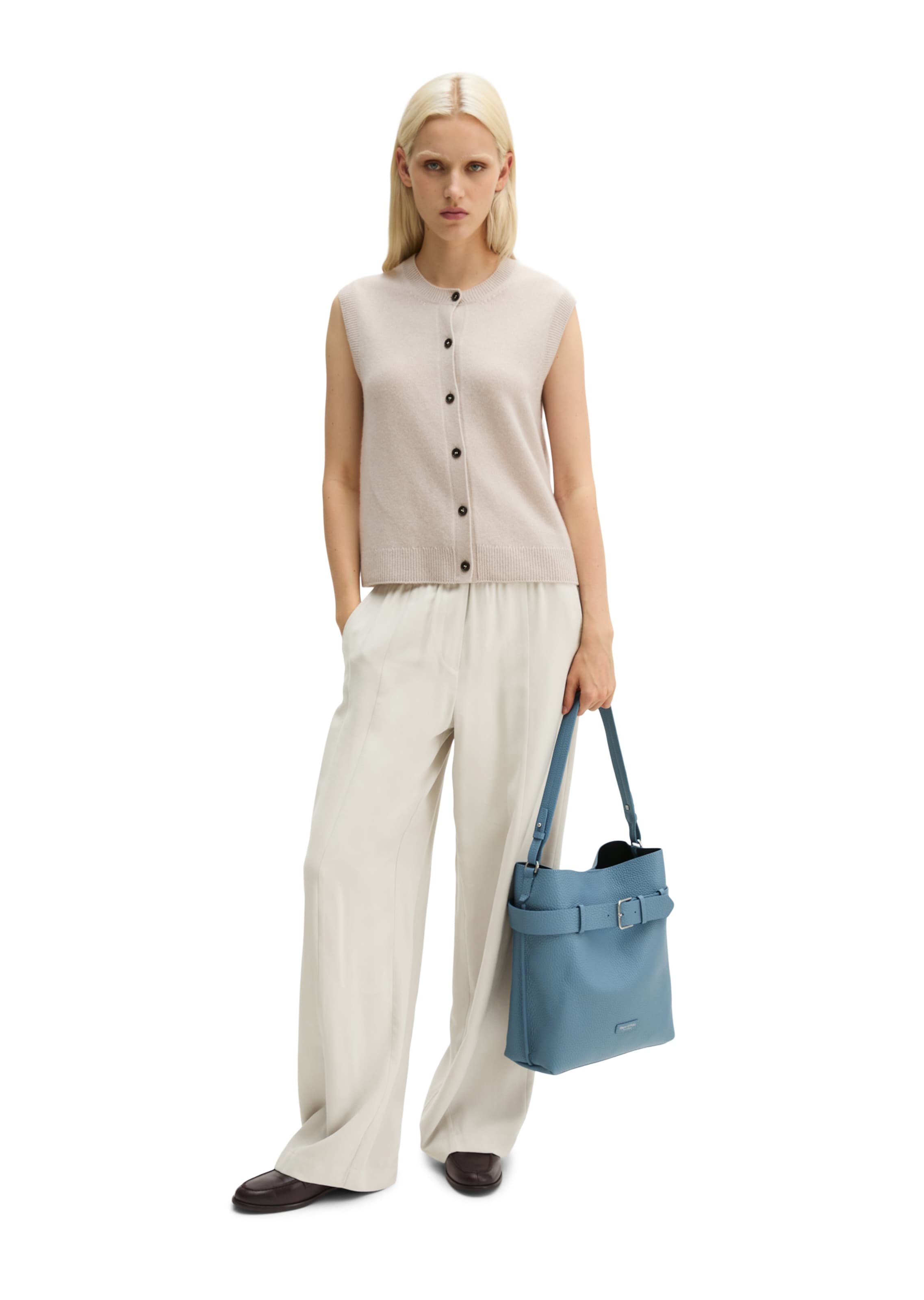 Marc O'Polo Shoulder bag 'Brinja' in Blue: front