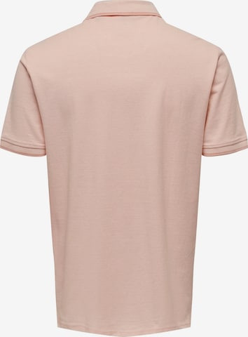 Only & Sons Shirt 'Fletcher' in Oranje
