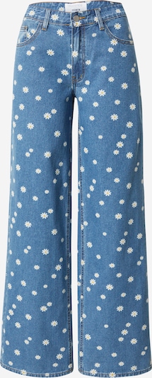 Jeans florence by mills exclusive for ABOUT YOU pe albastru denim / alb, Vizualizare produs