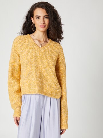 Guido Maria Kretschmer Women - Pullover 'Lia' em amarelo: frente