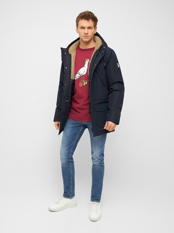 Derbe Winter Parka 'Festholm' in Blue