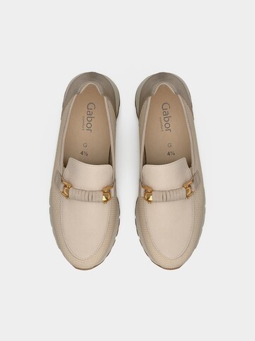 GABOR Pantofle w kolorze beżowy