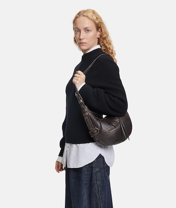 Liebeskind Berlin Shoulder bag 'Luna II' in Brown: front