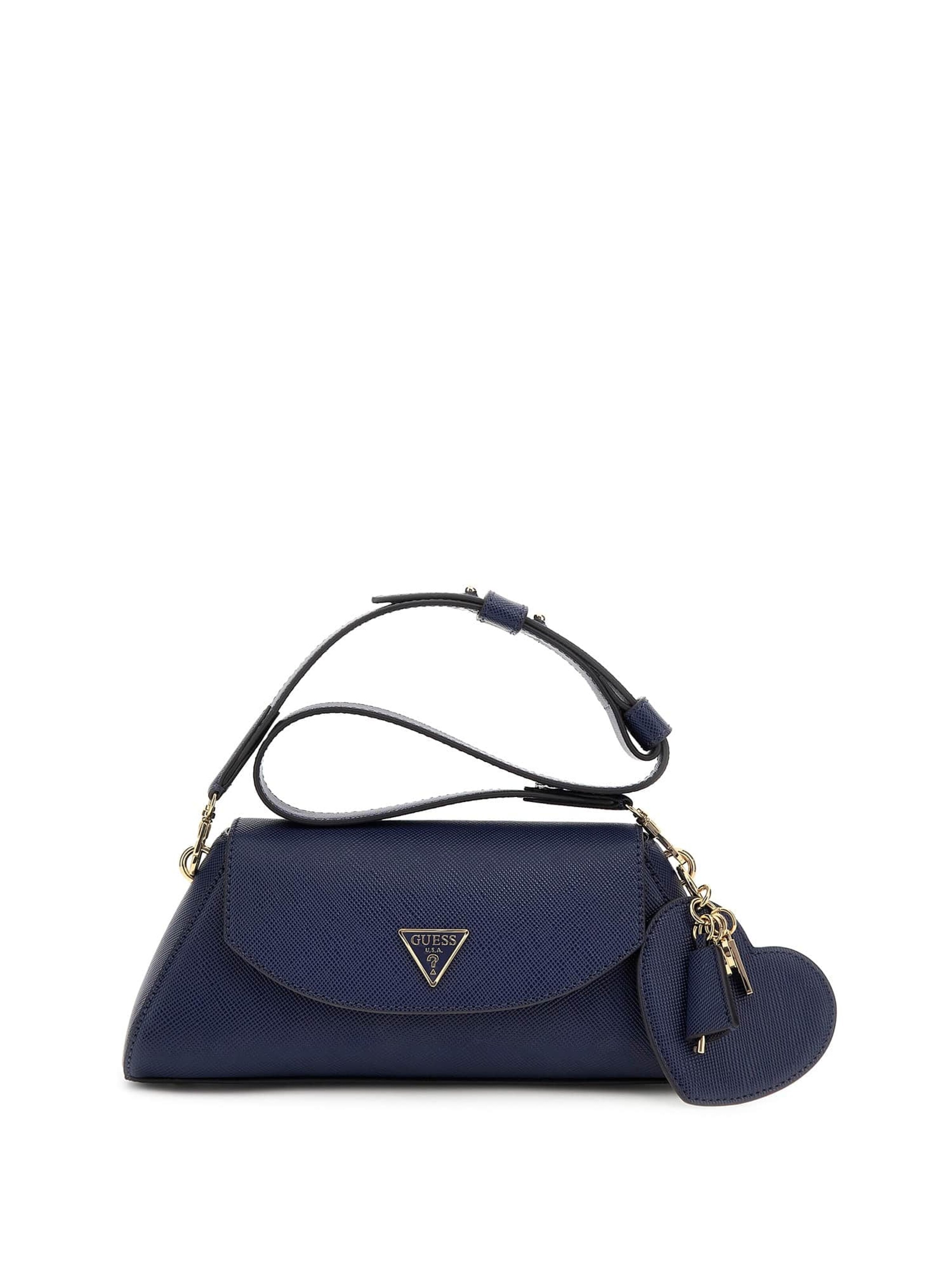GUESS Shoulder Bag 'Bolena' in Blue: front