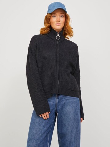 JJXX Knit Cardigan 'Jill' in Black: front