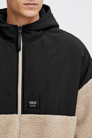 !Solid Fleece Jacket 'Mark' in Beige