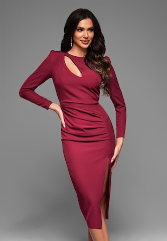 Ombre Abendkleid in Rot
