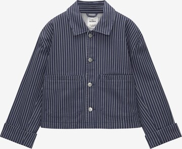 Veste mi-saison Pull&Bear en bleu : devant