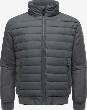 STONE HARBOUR Weatherproof jacket ' Eliaam XX ' in Grey: front