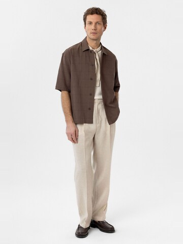 Antioch - Comfort Fit Camisa 'Antonia' em castanho