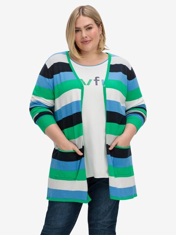 SHEEGO Knit Cardigan in Mixed colors