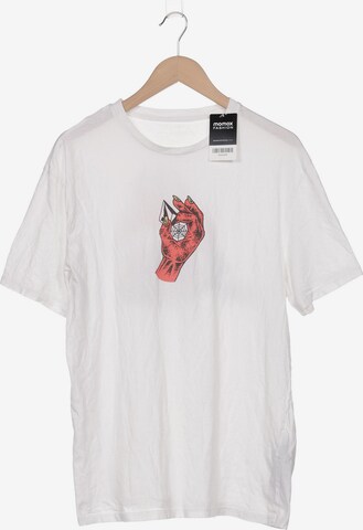 Volcom Shirt in XL in White: front