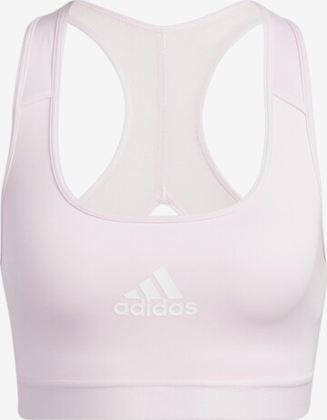 ADIDAS SPORTSWEAR Bralette Sports Bra in Pink: front