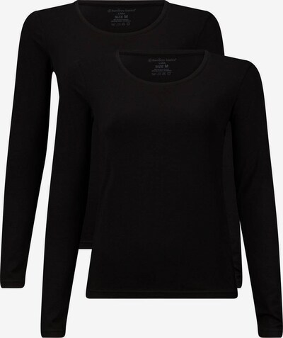 Bamboo basics Unterhemden in schwarz, Produktansicht