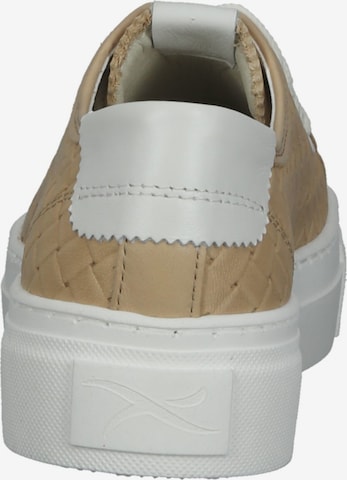 BRAX Sneakers laag 'Vitoria' in Beige