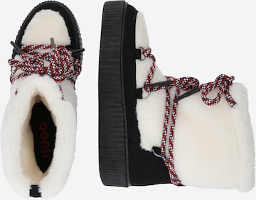 HUGO Red Snow Boots 'Jelissa' in White