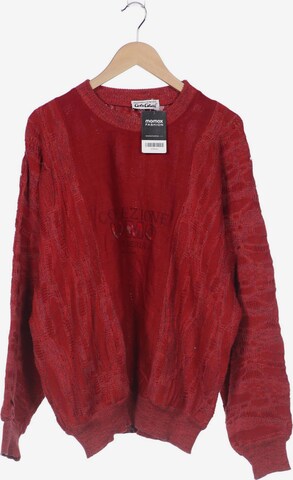 Carlo Colucci Sweater & Cardigan in XL in Red: front