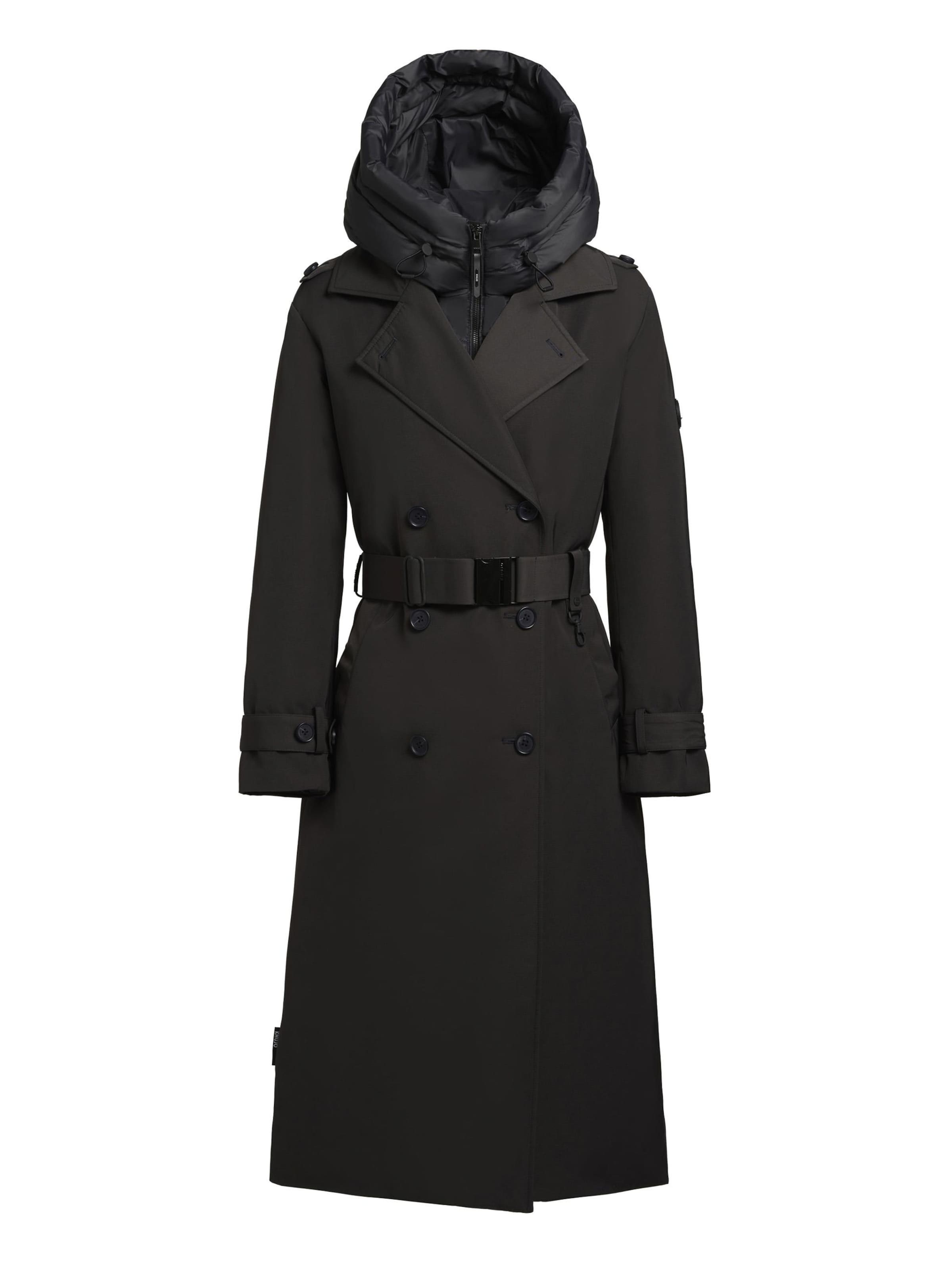 khujo Winter coat 'Elena' in Grey: front