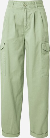 Carhartt WIP Klapptaskutega püksid 'Collins', värv roheline: eest vaates