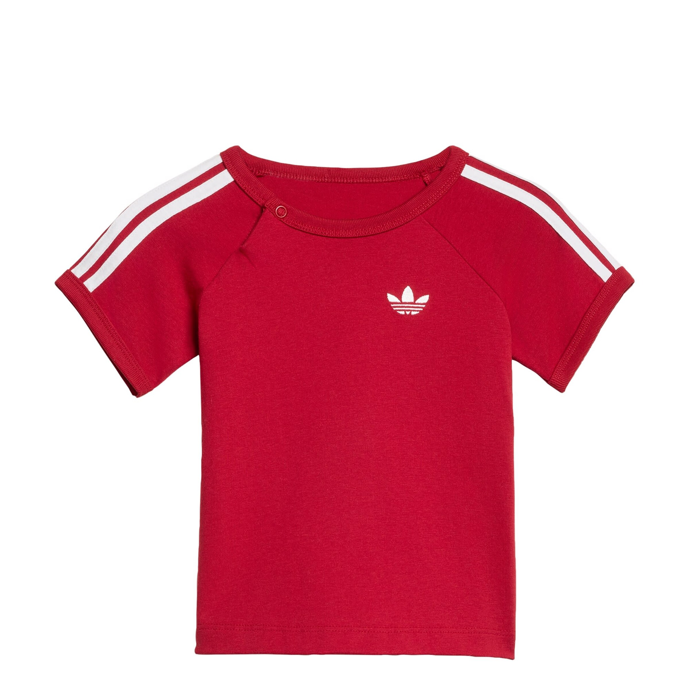 ADIDAS ORIGINALS - Camiseta en rojo: frente