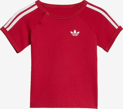 ADIDAS ORIGINALS Majica '3 STRIPE' veličine 74 u crvena / bijela, Pregled proizvoda