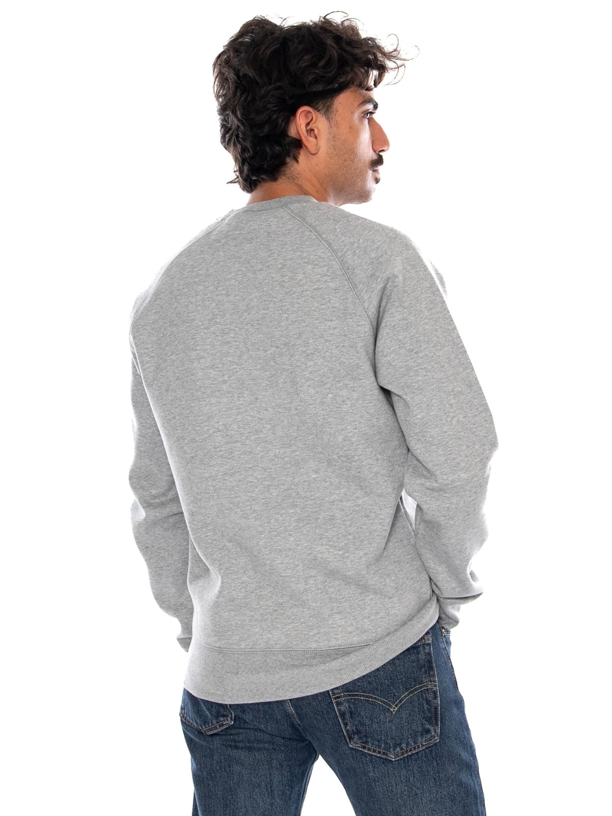 Felpa 'CHASE SWEAT GREY HEATHER / GOLD' di Carhartt WIP in colori misti