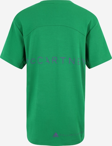 ADIDAS BY STELLA MCCARTNEYTehnička sportska majica 'Logo' - zelena boja