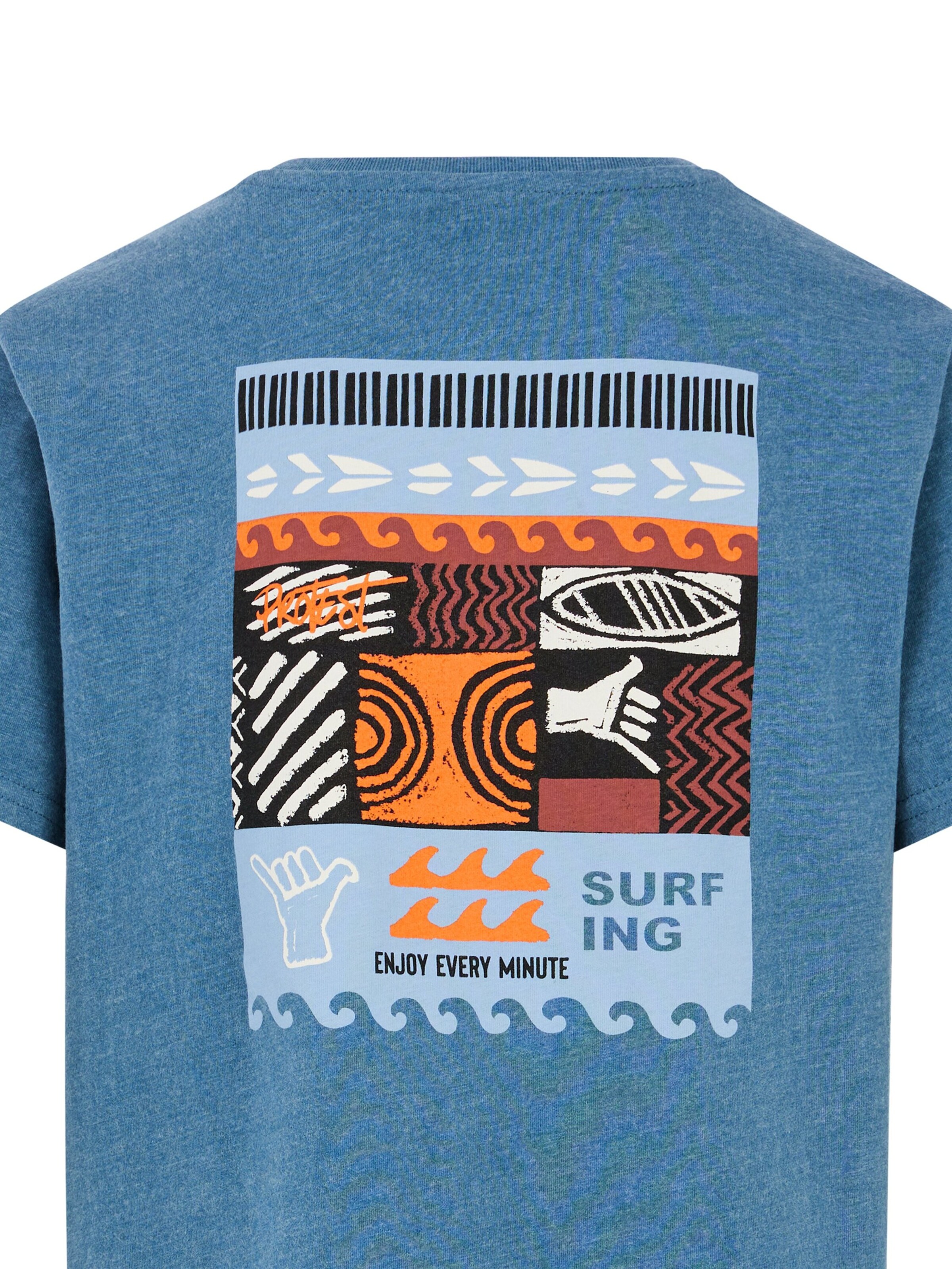 PROTEST Shirt 'PRTKevan JR'‌‌‌‌‌‌‌‌‌ in Blau