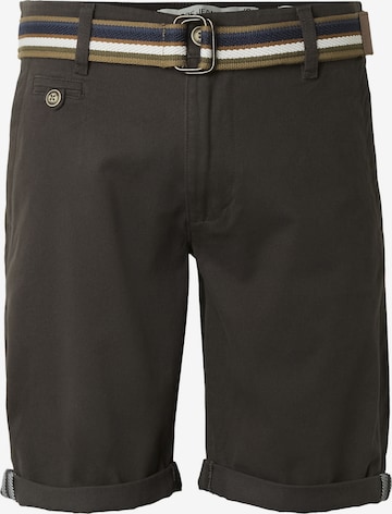 INDICODE JEANS - Calças chino 'Royler' em castanho: frente