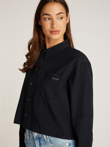 Chemisier Calvin Klein Jeans en noir
