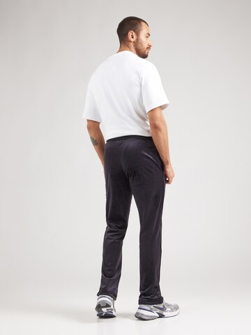 Sergio Tacchini Regular Trousers with creases in Black