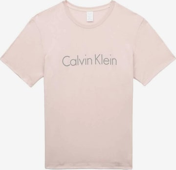 Chemise de nuit Calvin Klein Underwear en rose : devant