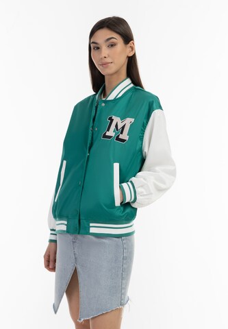 MYMO Between-Season Jacket in Green: front