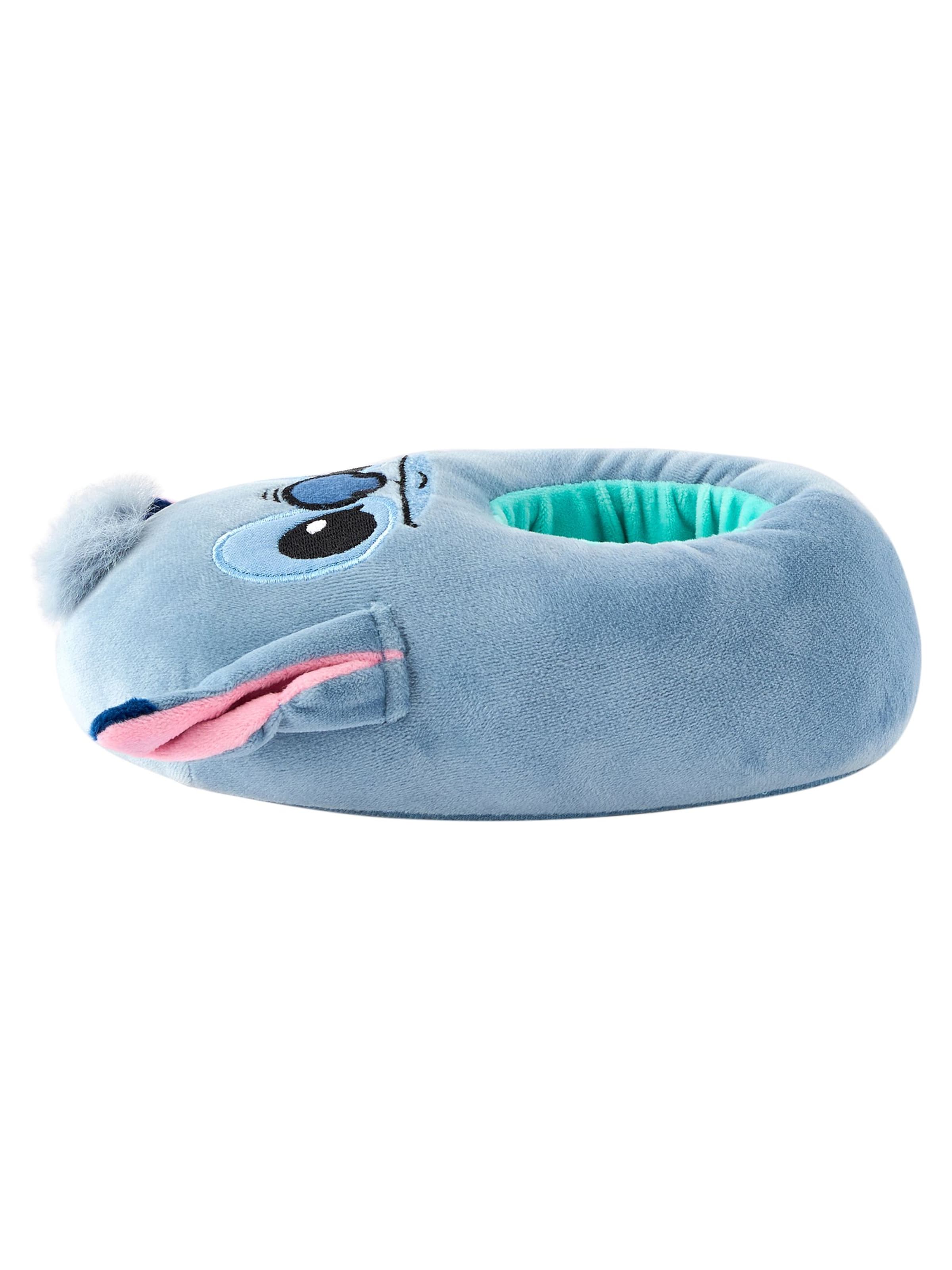 Next - Pantufa 'Lilo und Stitch' em azul: frente