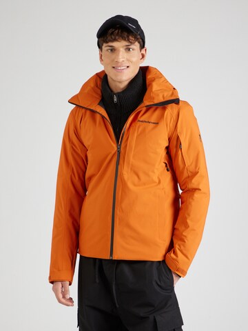 PEAK PERFORMANCE Outdoorjacke 'Maroon' (GRS) in Orange: Vorderseite