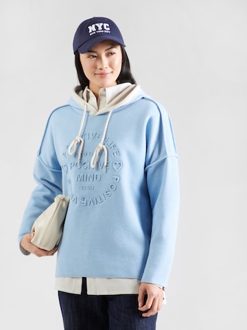 Zwillingsherz Pulóver - kék: elől