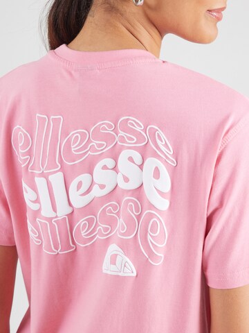 ELLESSE Футболка 'Campofelice' в Ярко-розовый