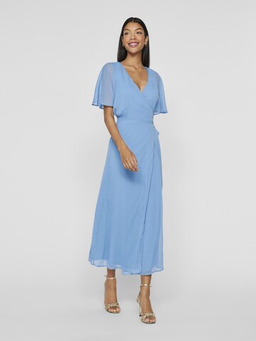 VILA Dress in Blue: front