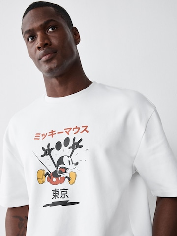Next - Camiseta 'Disney Mickey Mouse' en blanco