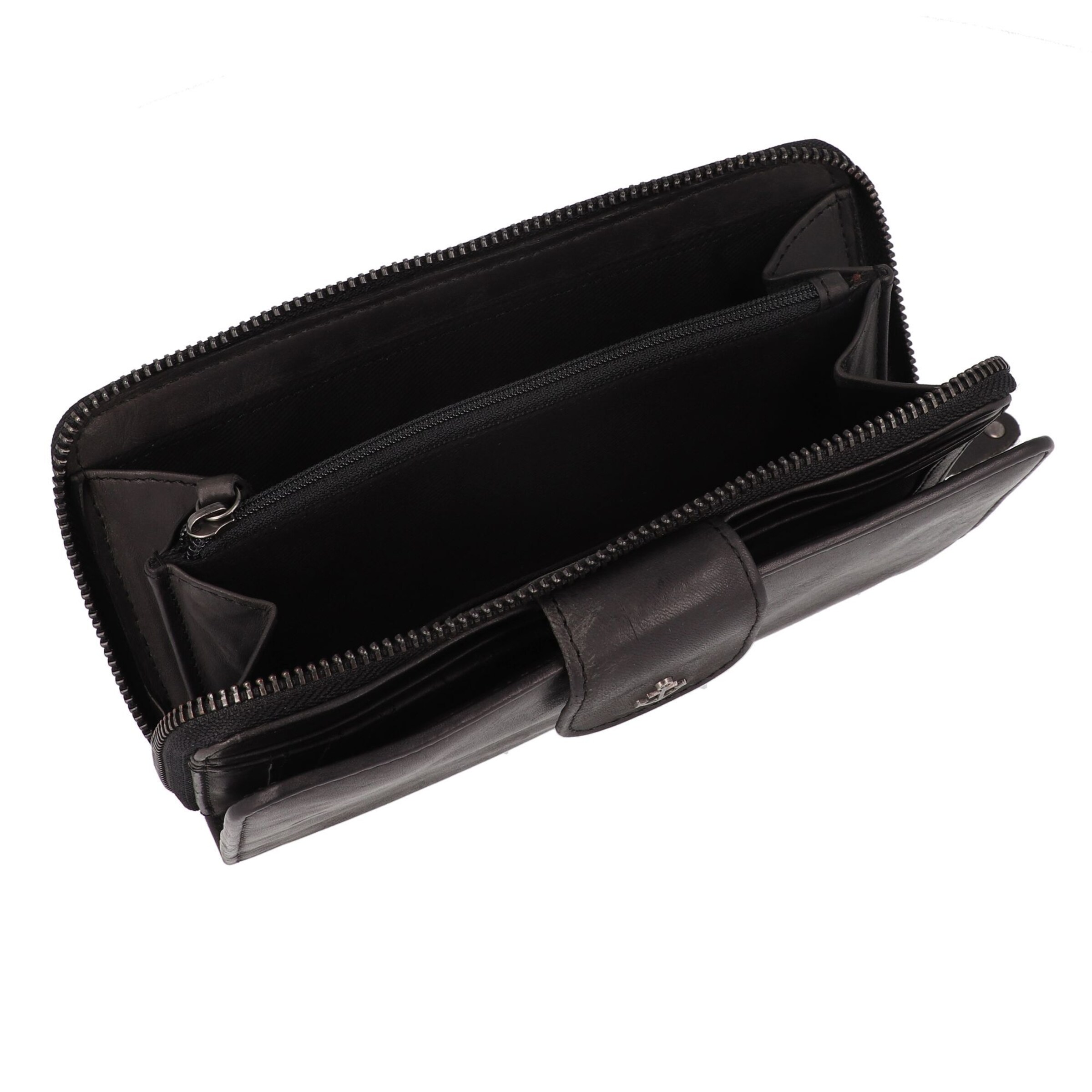 Portamonete 'Anchor Love' di Harbour 2nd in nero