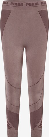 PUMA Skinny Leggings in Purple: front