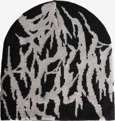 Bershka Czapka w kolorze nakrapiany szary / czarnym, Podgląd produktu