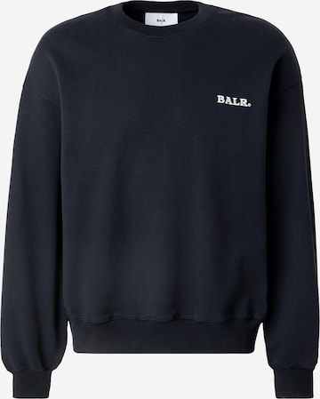 BALR.Sweater majica 'GOTL' - crna boja: prednji dio
