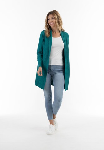 Usha Knit Cardigan 'Sivene' in Green